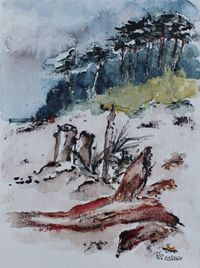 Weststrand Dar&szlig; (24 x 32) 2021